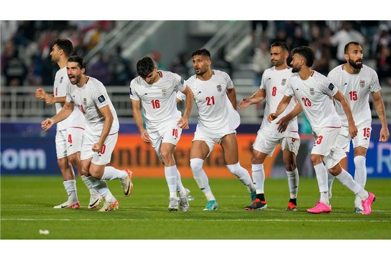 Die iranische Nationalelf ist für die WM qualifiziert, doch die Teilnahme ist ungewiss. (Archivbild)