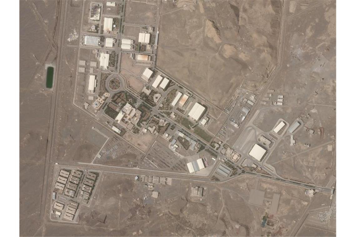 Die iranische Nuklearanlage Natans. Foto: Planet Labs Inc./AP/dpa