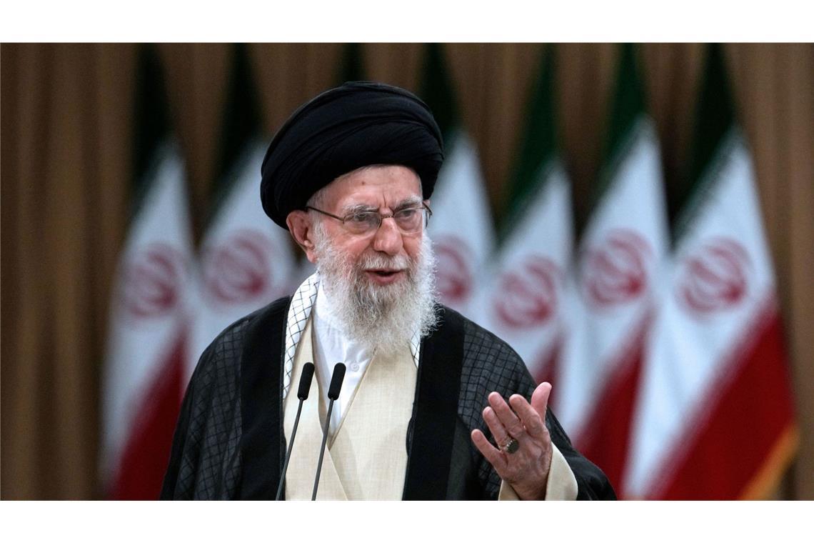 Die iranischen Behörden rechnen mit Massenandrang bei Trauerzeremonien und der Beisetzung des getöteten Staatsoberhaupts Ajatollah Ali Chamenei (Archivfoto).