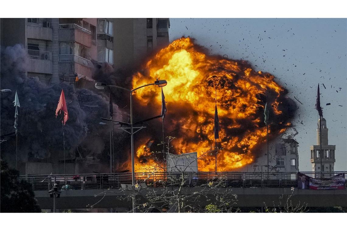 Die israelische Armee hat erneut mehrere Ziele im Libanon angegriffen (Archivfoto).