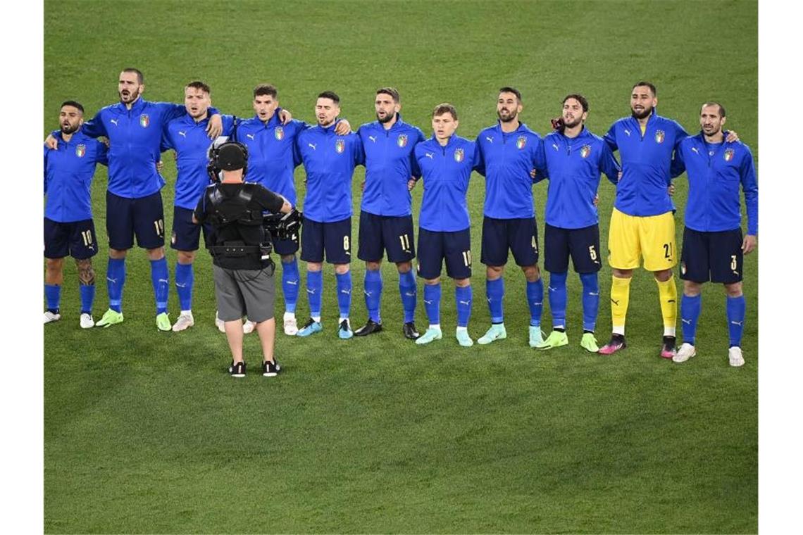 Das bringt der Tag bei der Fußball-EM Die Italiener wollen den dritten Sieg bei dieser EM. Foto: Riccardo Antimiani/EPA Pool/AP/dpa