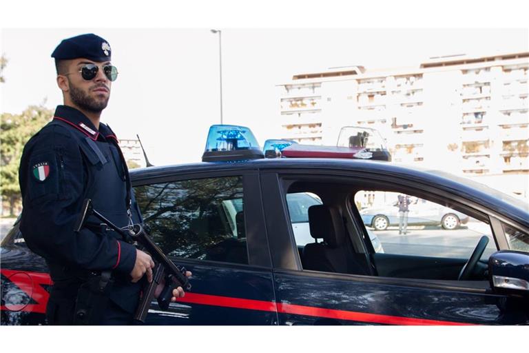 Die italienische Polizei fahndete erfolgreich nach dem Vermissten (Symbolbild).