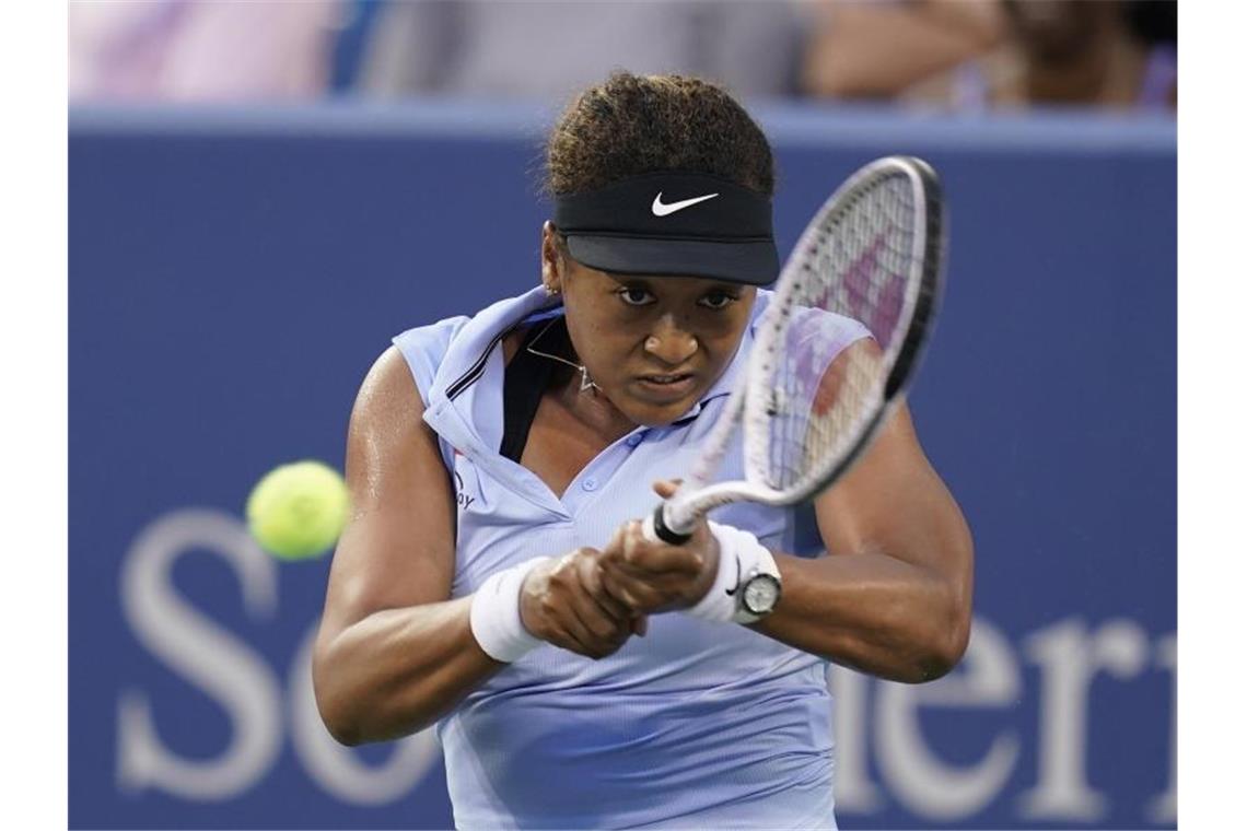 Naomi Osaka gewinnt Auftaktmatch in New York souverän Die Japanerin Naomi Osaka gewann in New York ihr Auftaktmatch. Foto: Darron Cummings/AP/dpa