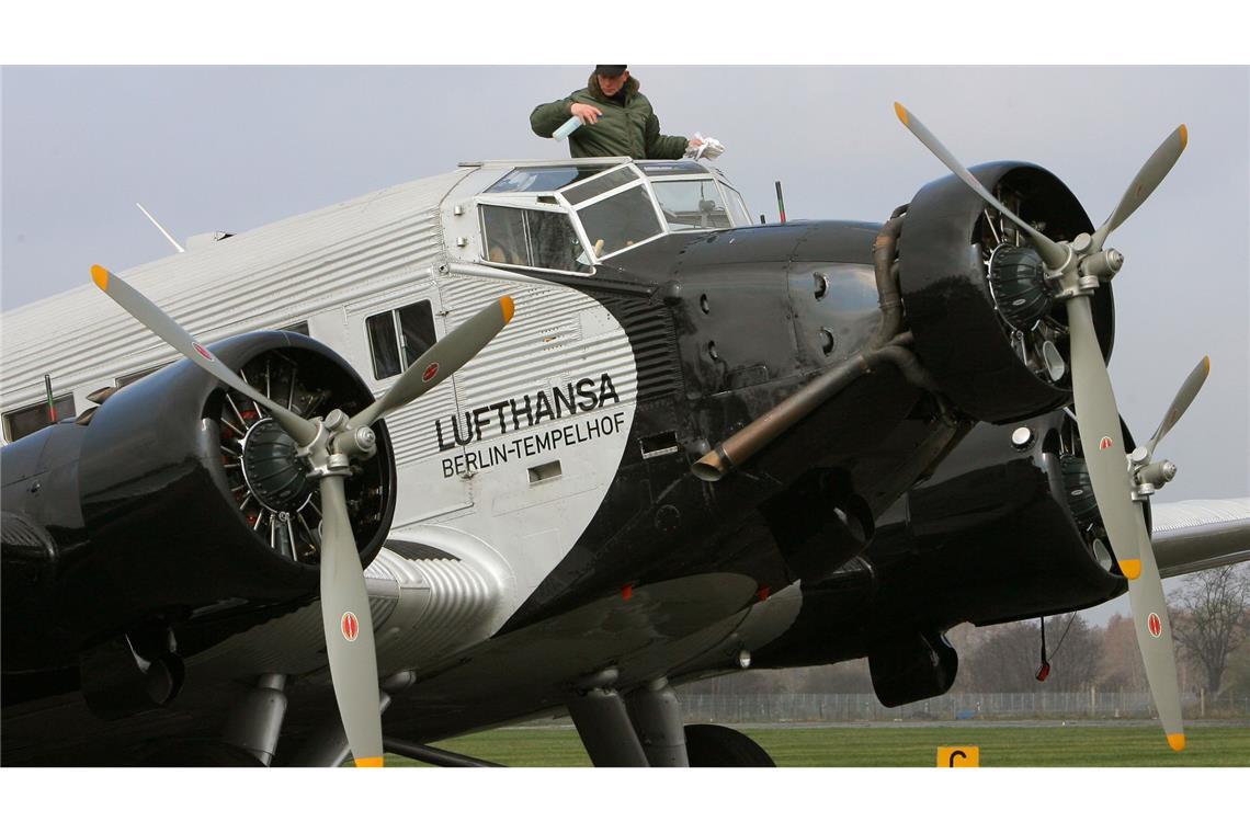 Die Ju 52 war Rückgrat der ersten Lufthansa in der NS-Zeit.