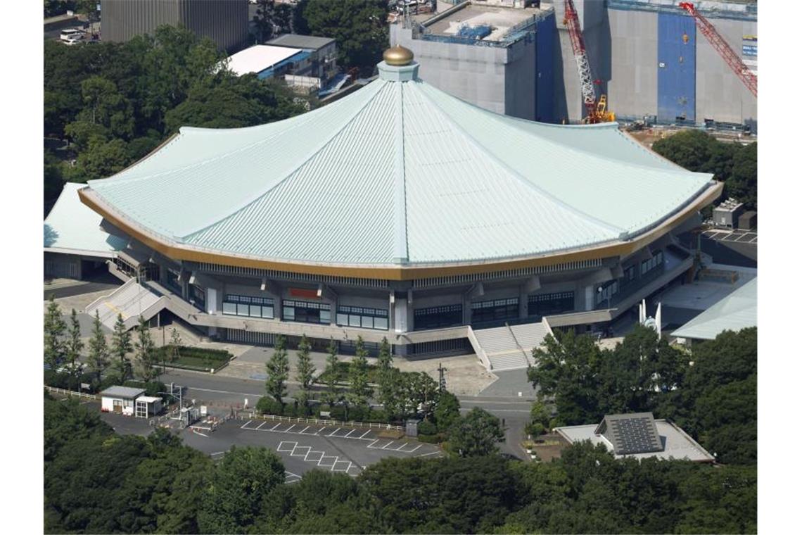 Die Judo-Wettbewerbe werden in der Kampfsporthalle Nippon Budokan ausgetragen. Foto: -/kyodo/dpa