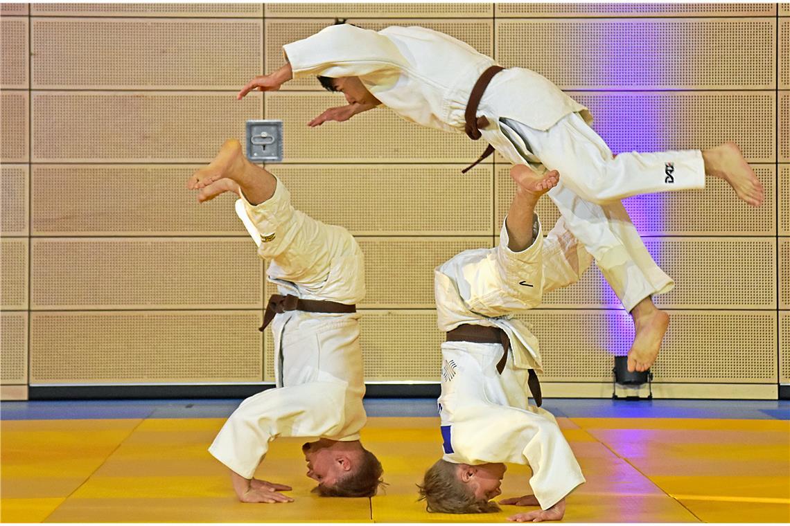 Die Judokas der TSG Backnang steuern ebenfalls einen Programmpunkt bei.