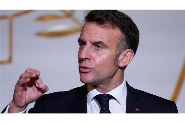 Die jüngsten Ereignisse würden bestätigen, dass die Lage in Grönland ein strategischer Weckruf für ganz Europa ist, sagte Macron (Archivbild).