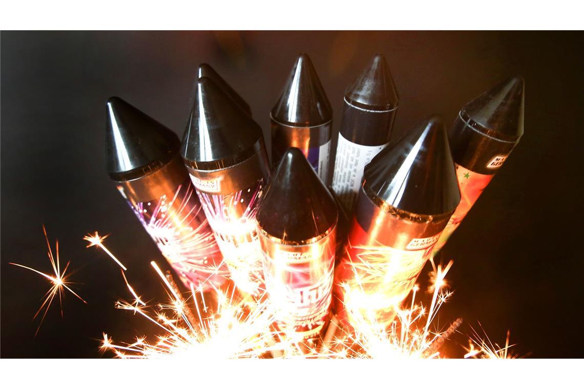 Die Jugendlichen zündeten ein Feuerwerk (Symbolbild).