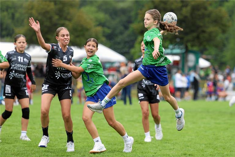 Die Jugendmannschaften haben bei den Sporttagen in vier Altersklasse ihre Turniersieger ausgespielt. Foto: Alexander Becher