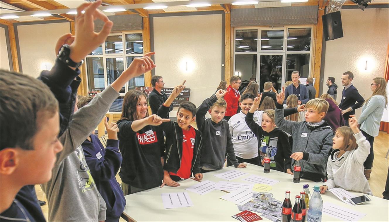 Die jungen Menschen sprühen nur so vor Ideen, wenn es darum geht, das Leben in ihrer Gemeinde Allmersbach im Tal mitzugestalten. Fotos: A. Becher