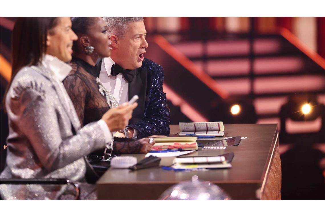 Die Jury sah jemand anderen vorne.