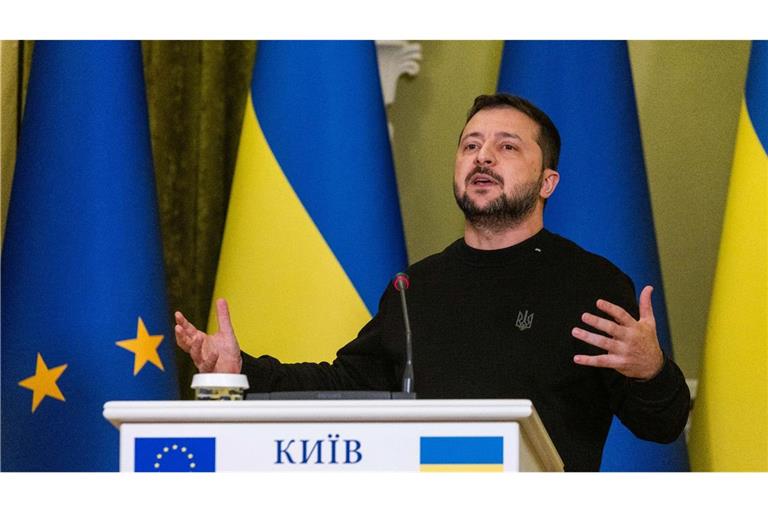 "Die kalten Winternächte des Euromaidan haben Europa für immer verändert": Wolodymyr Selenskyj.