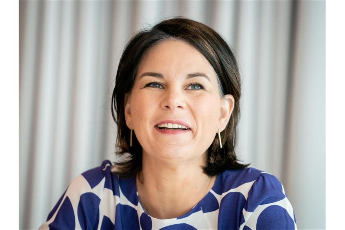 Lobbyorganisation schaltet Anzeigen gegen Grünen-Programm Die Kanzlerkandidatin der Grünen, Annalena Baerbock, bekommt gerade viel Gegenwind. Foto: Kay Nietfeld/dpa/Archivbild