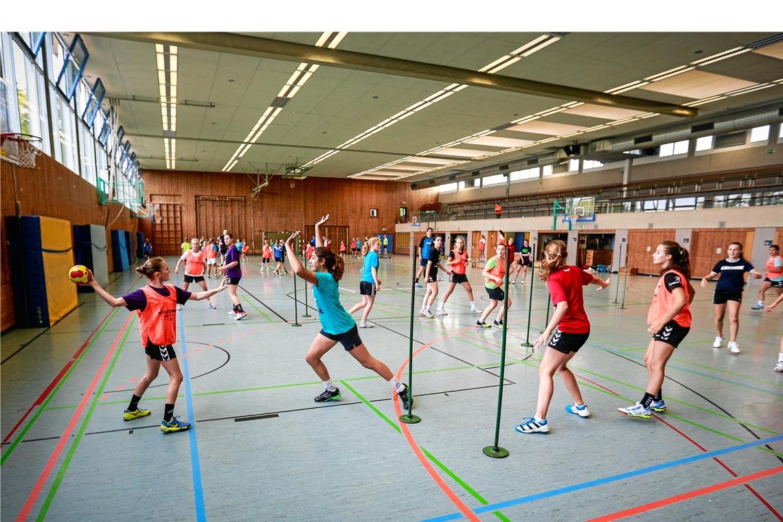 Schulsport-Asyl in der Tennishalle Die Karl-Euerle-Halle hat für Backnang eine große Bedeutung. Die Zeit, in der sie während des Neubaus nicht zur Verfügung steht, wird für alle zur Herausforderung. Archivfoto: A. Becher