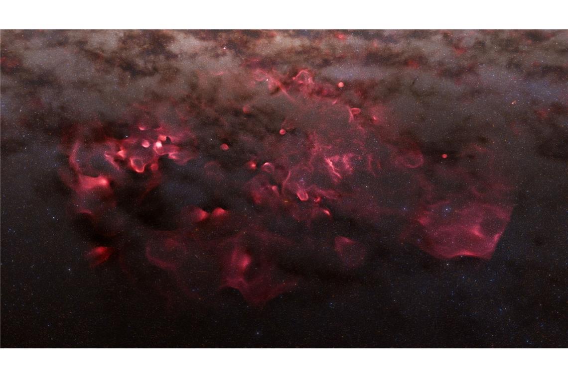 Die Karte reicht bis zu 4.000 Lichtjahre zurück und basiert auf Beobachtungen der langjährigen Beobachtungssonde "Gaia".