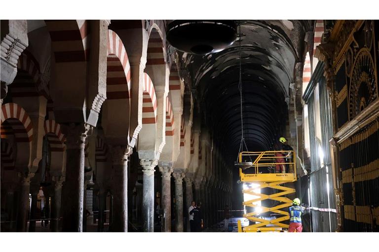 Die Kathedrale ist ein Meisterwerk islamischer Architektur.