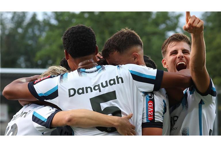 Die Kickers wollen gegen Freiburg wieder jubeln.