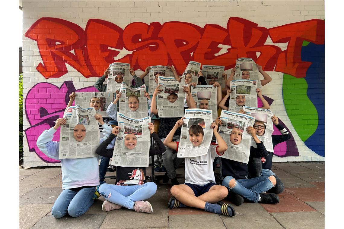 Die Klasse 3 aus Lippoldsweiler. 