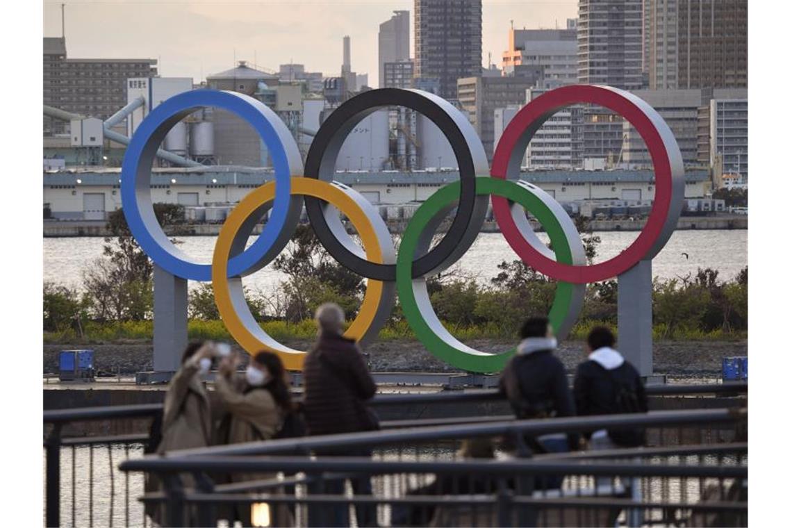 Die Kosten für die Olympische Spiele in Tokio werden durch die Corona-Maßnahmen erheblich teurer. Foto: -/kyodo/dpa