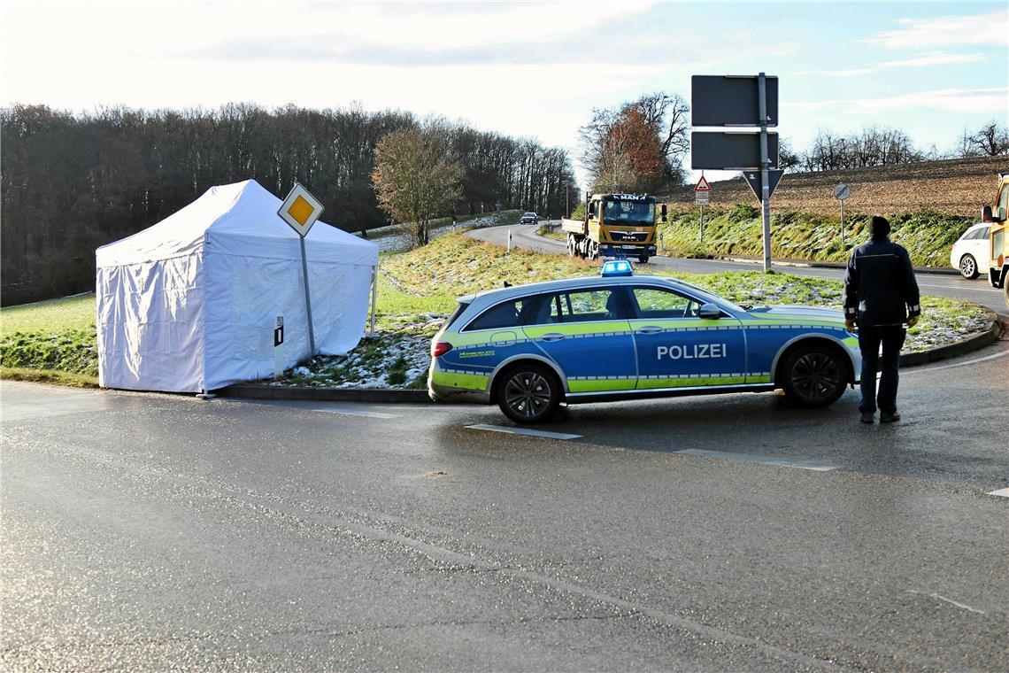 Vermisste Seniorin in Burgstetten tot aufgefunden Die Kriminalpolizei untersucht den Fall derzeit. Foto: 7aktuell.de/Kevin Lermer