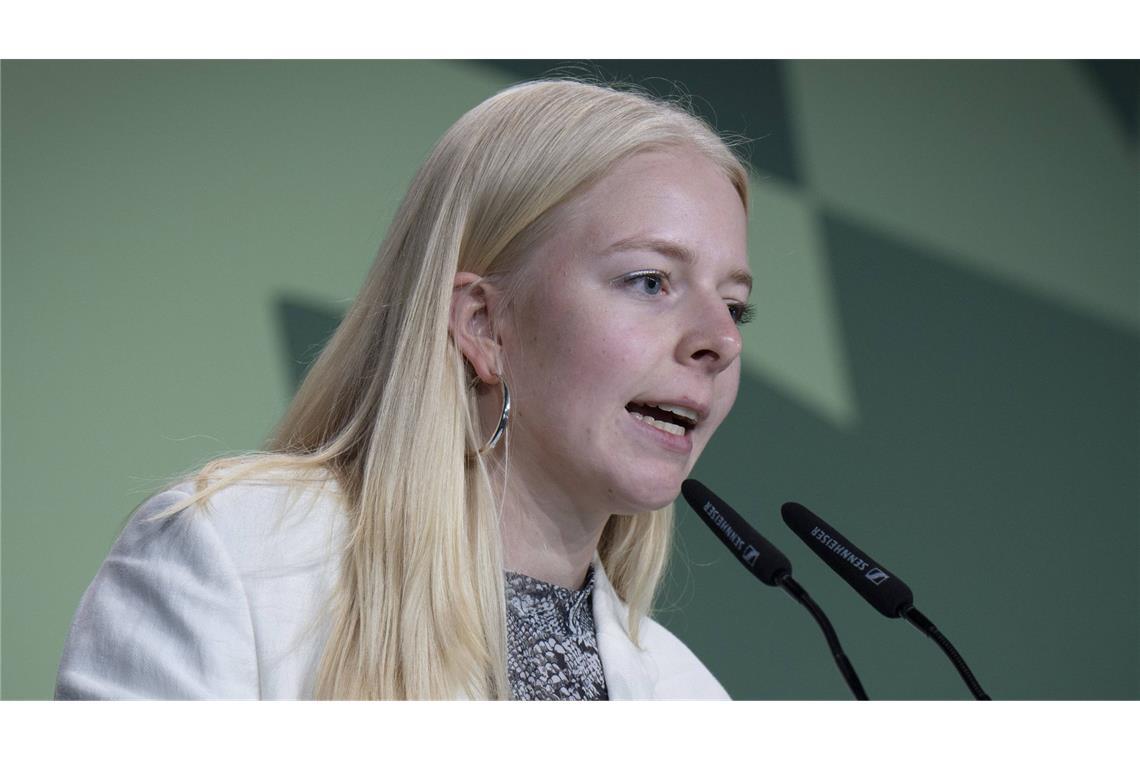 Südwestsprecher der Grünen Jugend distanzieren sich von Nietzard Die Kritik an der Bundessprecherin der Grünen Jugend, Jette Nietzard, reißt nicht ab. (Archivbild)