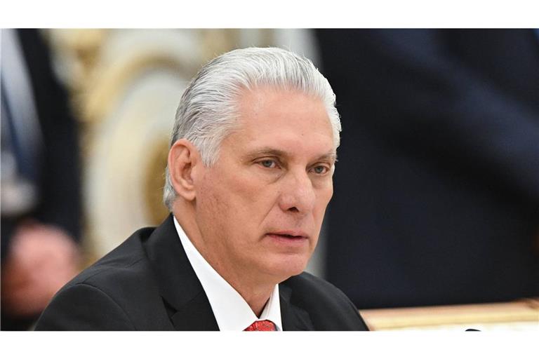 Die Kubanische Regierung um Präsident Miguel Díaz-Canel verurteilte eine versuchte „Infiltration“. (Archivbild)