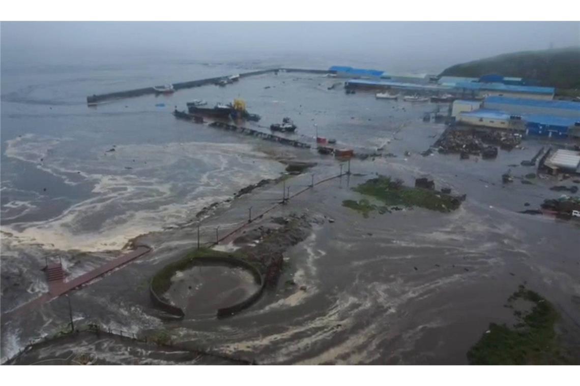 Was tun bei einer Tsunami-Warnung? Die Küste der betroffenen Region auf der russischen Halbinsel Kamtschatka. Foto: Imago/ZUMA Press Wire