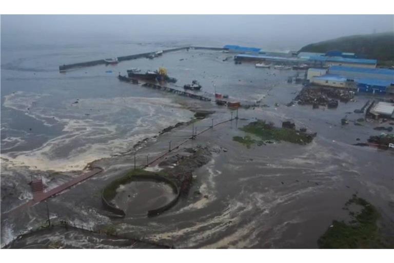Die Küste der betroffenen Region auf der russischen Halbinsel Kamtschatka. Foto: Imago/ZUMA Press Wire