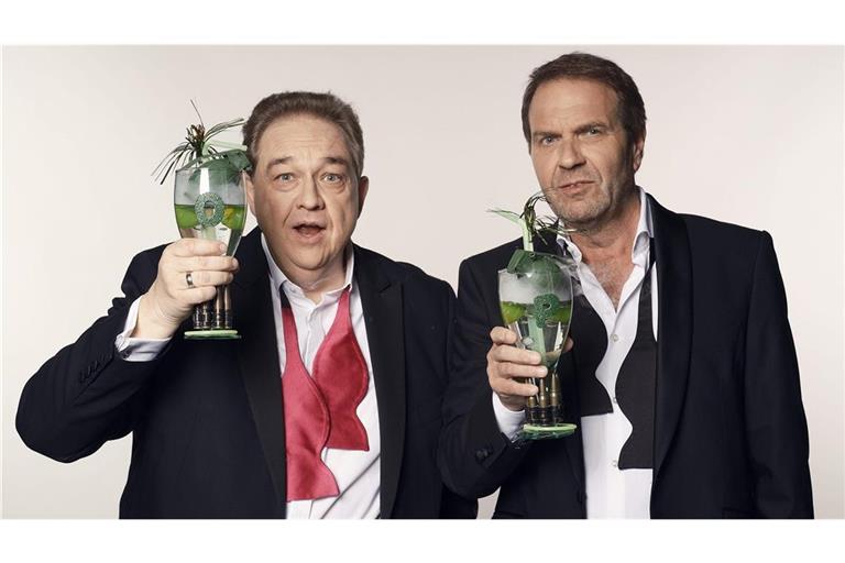 Die Kult-Comedians Oliver Kalkofe (li.) und Peter Rütten haben wieder in der Kuriositätenkiste der Filmgeschichte gewühlt und zehn zu Recht vergessene Perlen des schlechten Geschmacks herausgezogen.