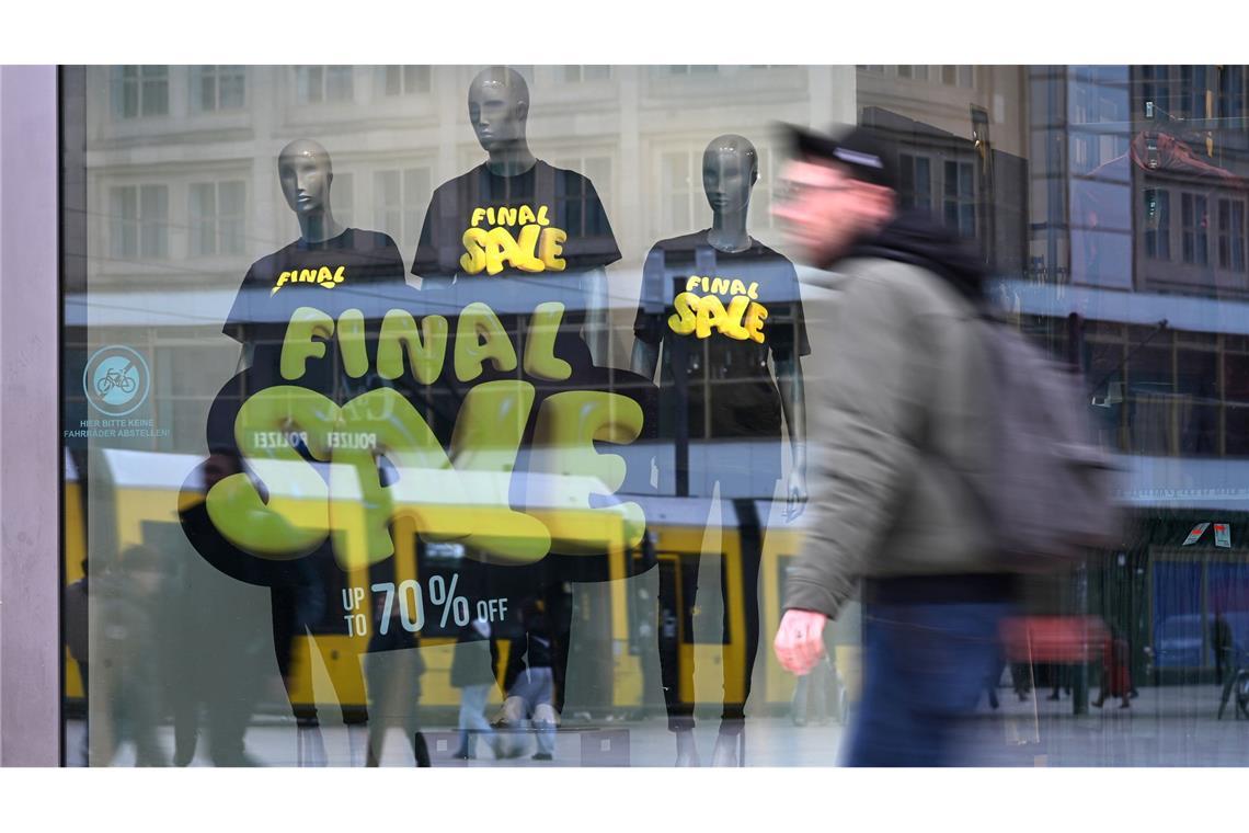 Die Kunden schauen derzeit verstärkt nach Rabatten.