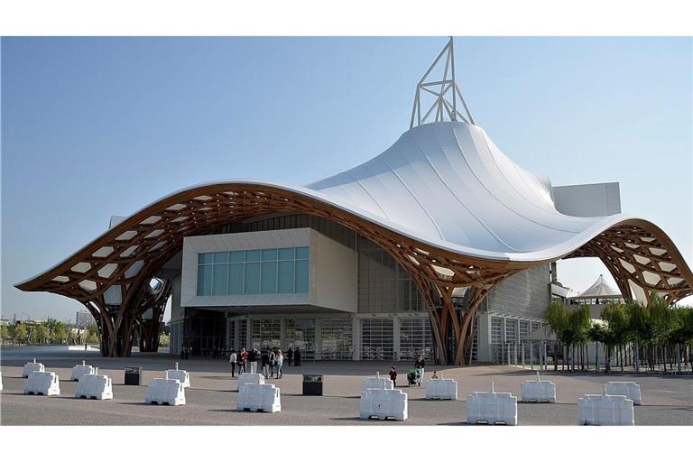 Die Kunstbanane hing seit dem 8. Mai im Centre Pompidou Metz. (Archivbild)