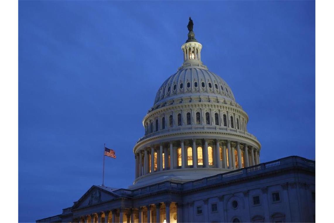 Politisches Ringen um Polizeireform in den USA Die Kuppel des Kapitols in Washington. Foto: Patrick Semansky/AP/dpa