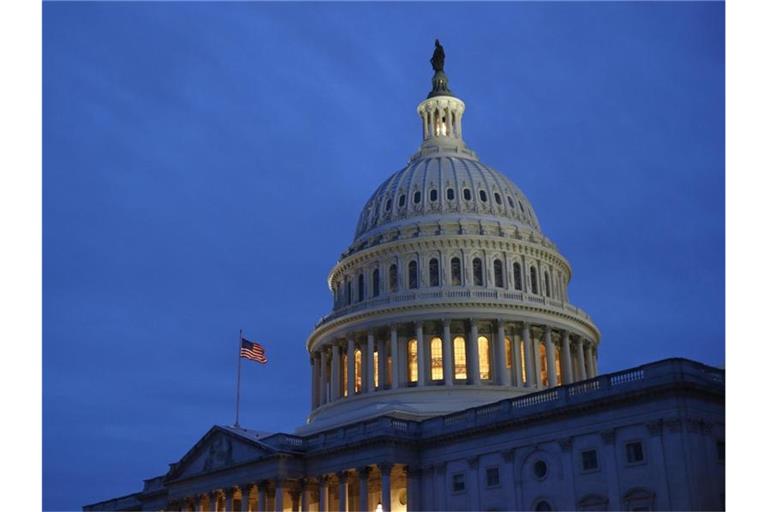 Die Kuppel des Kapitols in Washington. Foto: Patrick Semansky/AP/dpa