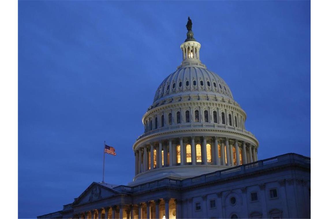 Die Kuppel des Kapitols in Washington. Foto: Patrick Semansky/AP/dpa