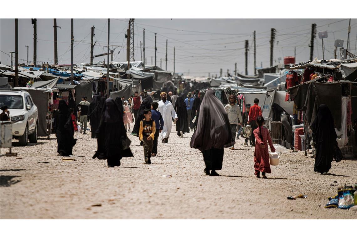 Die Kurdenmilizen bewachten das berüchtigte Lager. (Archivbild)