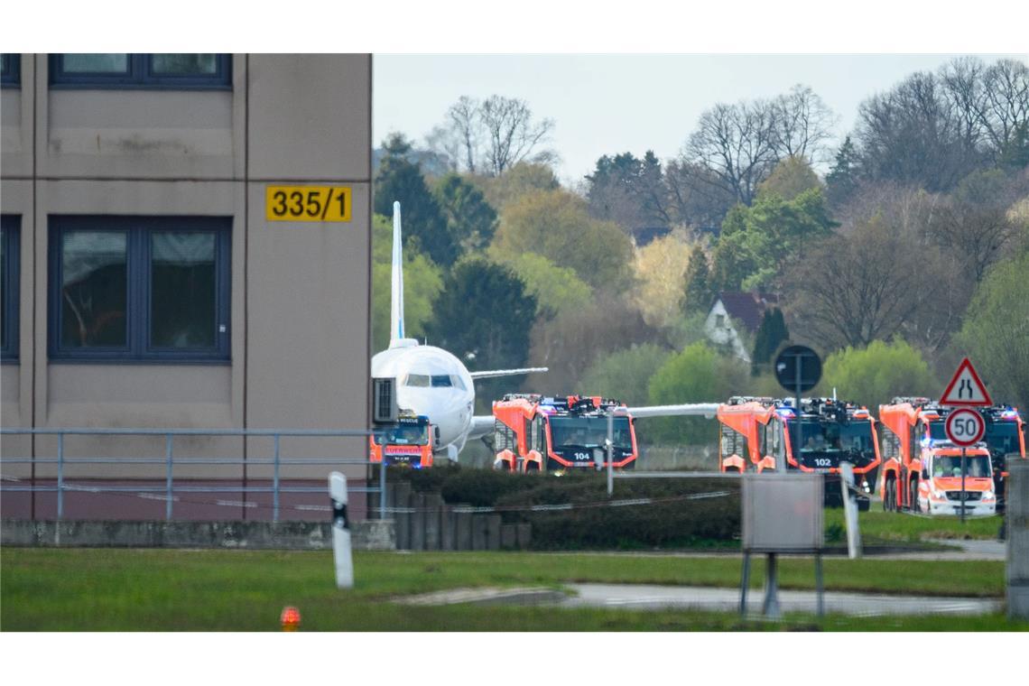 Flugzeug nach Triebwerksproblem in Hamburg gelandet