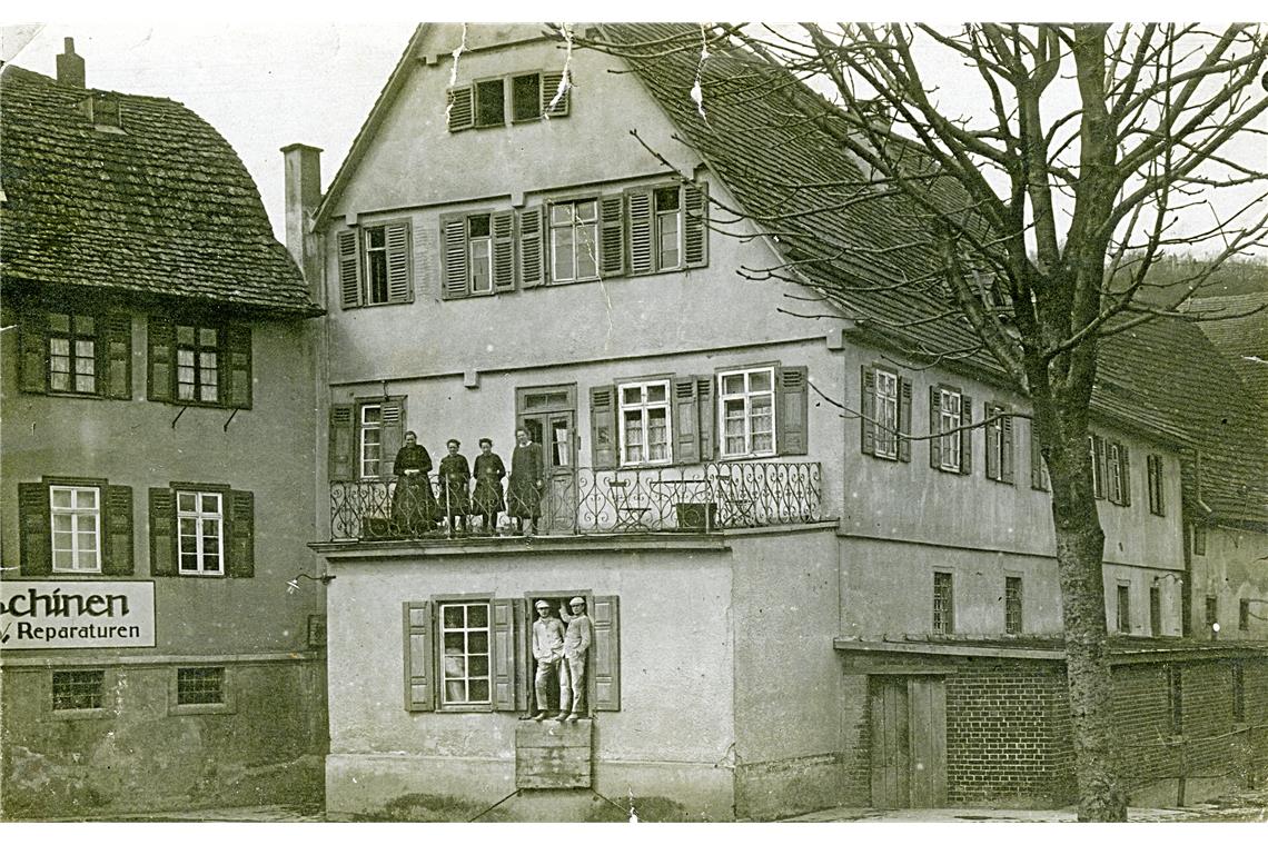 Mühlenbesitzer Wolf verklagt die Stadt Die Layher’sche Mühle um 1910 in der Talstraße am Mühlkanal.