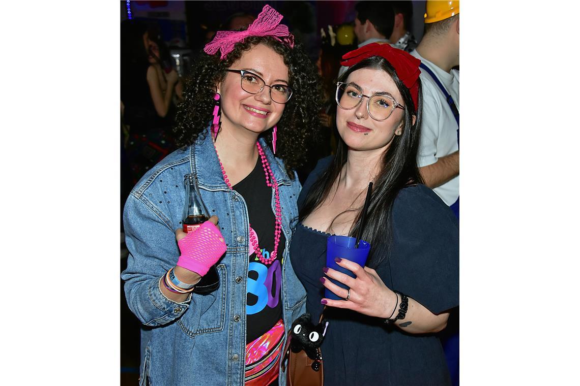 Die legendäre Blau-Weiß-Party des TV Sulzbach/Murr in der Festhalle. Eine ausgel...