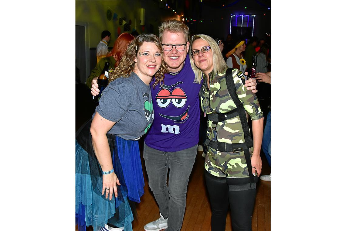 Die legendäre Blau-Weiß-Party des TV Sulzbach/Murr in der Festhalle. Eine ausgel...