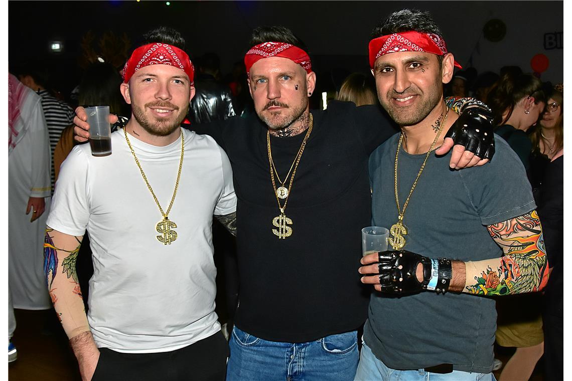 Die legendäre Blau-Weiß-Party des TV Sulzbach/Murr in der Festhalle. Eine ausgel...