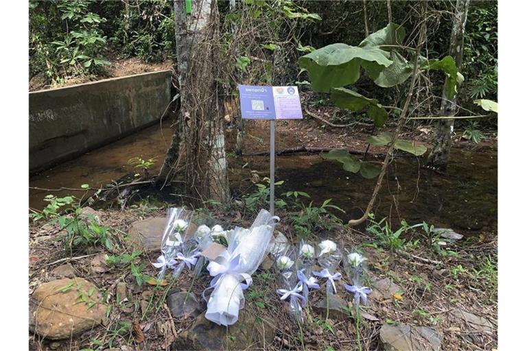 Die Leiche der Schweizer Touristin war in abgelegenem Gebiet auf der thailändischen Insel Phuket gefunden worden - sie hatte an einem Wasserfall gebadet. Foto: Uncredited/AP/dpa