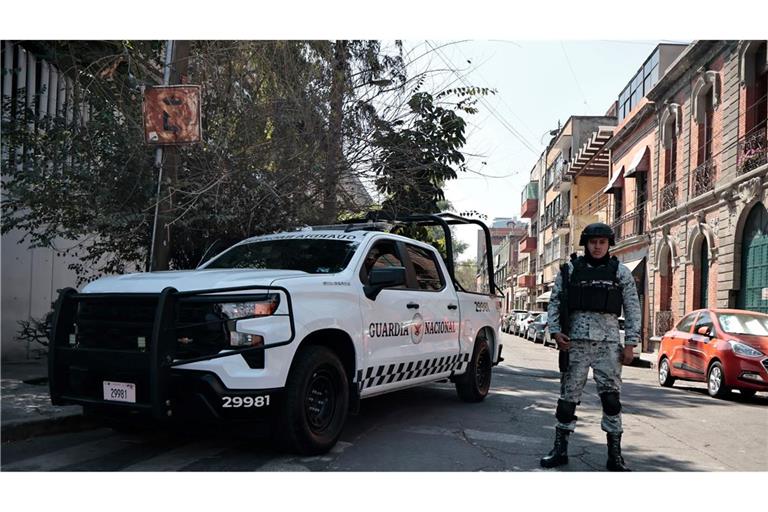 Die Leiche von "El Mencho" wurde nach seiner Tötung nach Mexiko-Stadt gebracht.