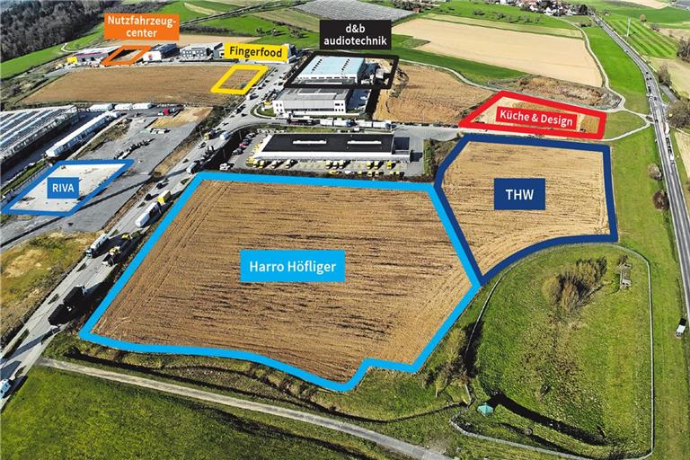 Die letzten Baulücken in den Lerchenäckern werden bald geschlossen. Die Projekte von Höfliger und des THW wurden schon vorgestellt, jetzt geht’s Schlag auf Schlag weiter. Foto: Ulrich Maier