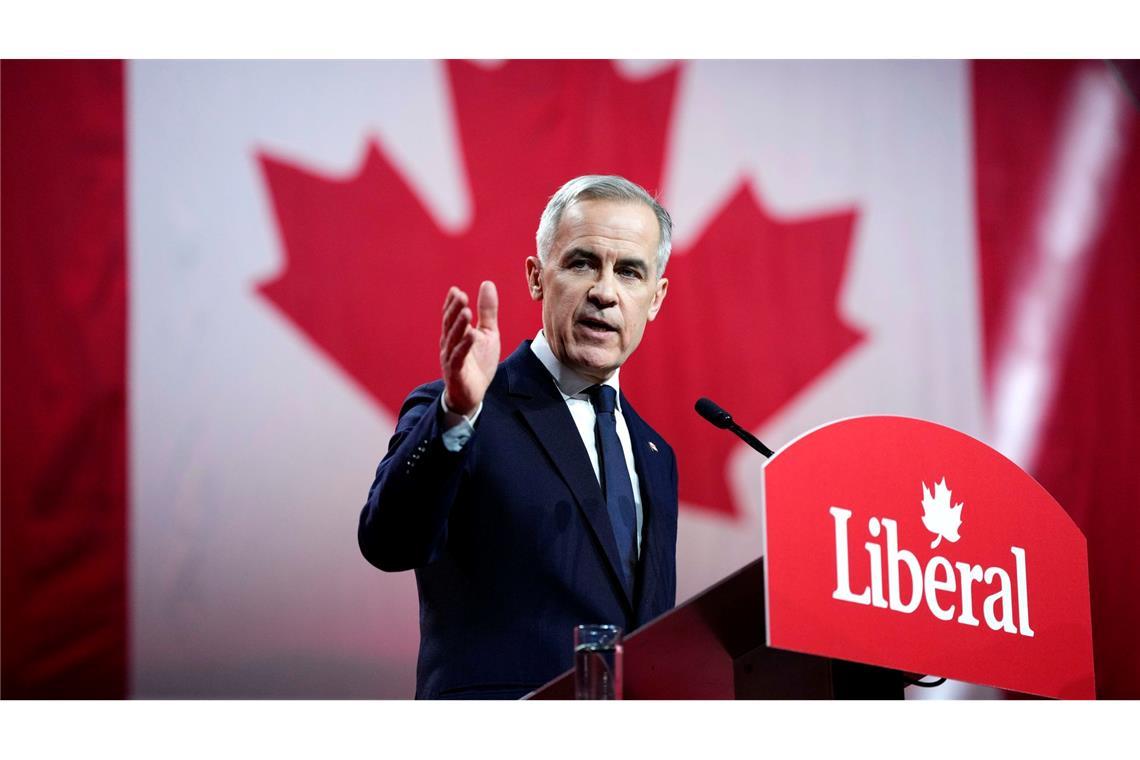 Bilder des Tages Die Liberalen in Kanada, Partei von Premierminister Trudeau, haben einen neuen Parteivorsitzenden. Der Wirtschaftsexperte Mark Carney hat die Wahl um die Parteiführung gewonnen.