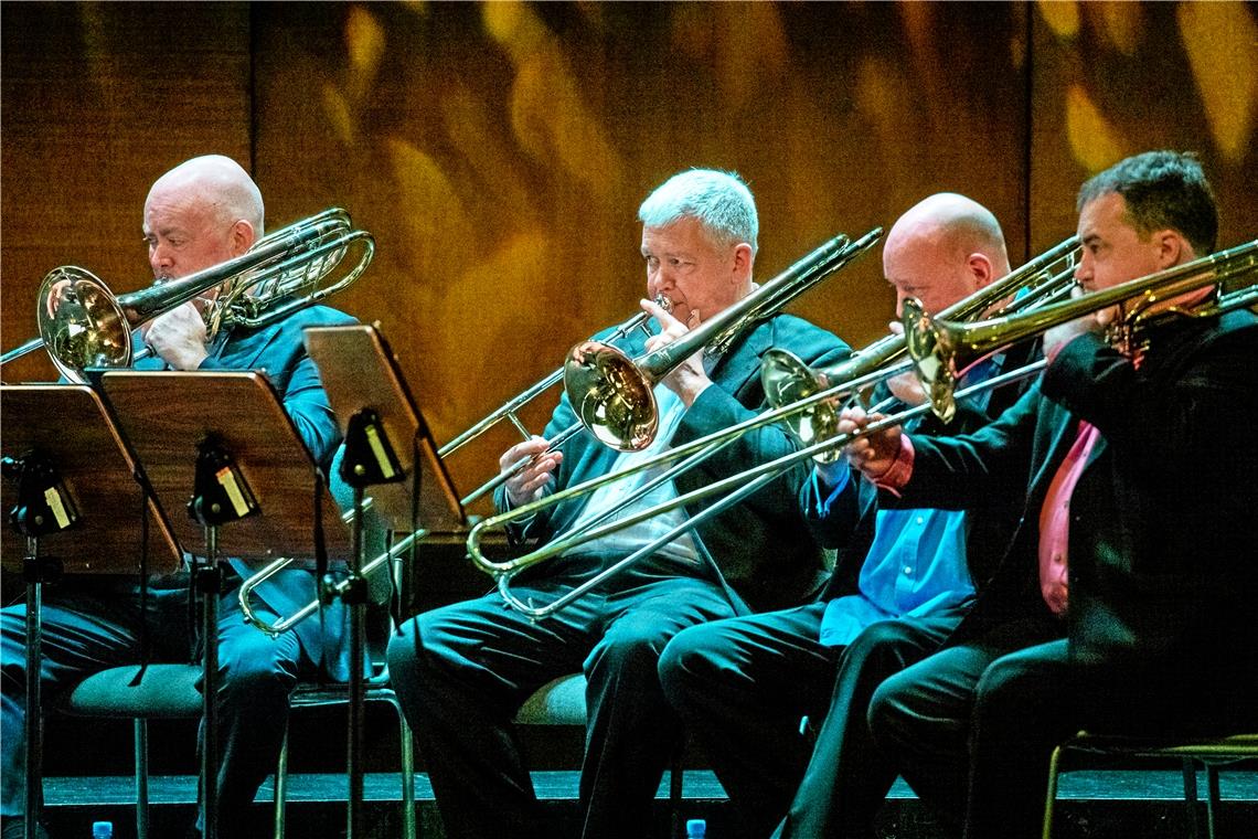 Die London-Brass-Musiker sind allesamt renommierte Mitglieder in den angesagten Londoner Orchestern.Foto: A. Becher