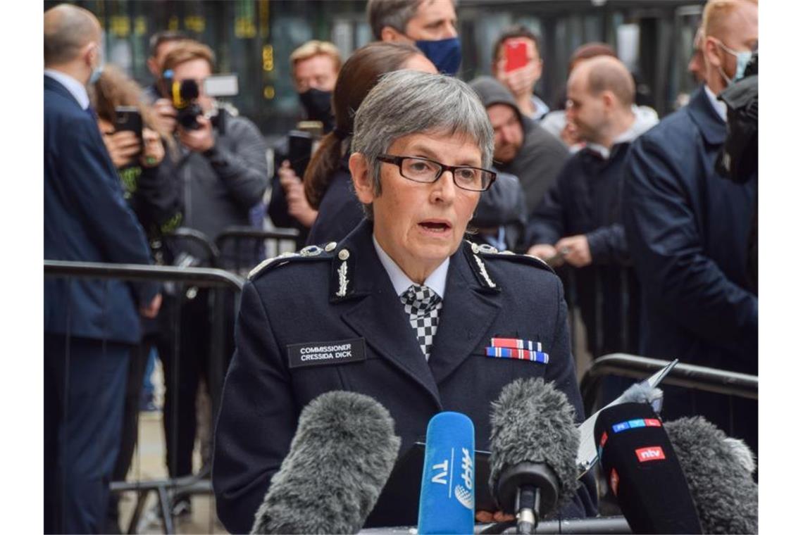 Polizei ringt nach Mordfall Everard um Vertrauen Die Londoner Polizeichefin Cressida Dick steht seit längerer Zeit in der Kritik. Foto: Vuk Valcic/SOPA Images via ZUMA Press Wire/dpa