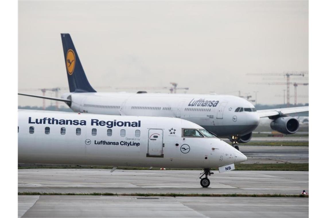 Die Lufthansa geht juristisch gegen den Ufo-Streik vor. Foto: Silas Stein/dpa