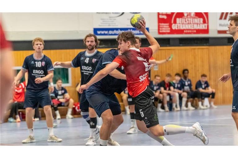 Die Männer der SG Schozach-Bottwartal verfolgen im Heimspiel einen klaren Matchplan.