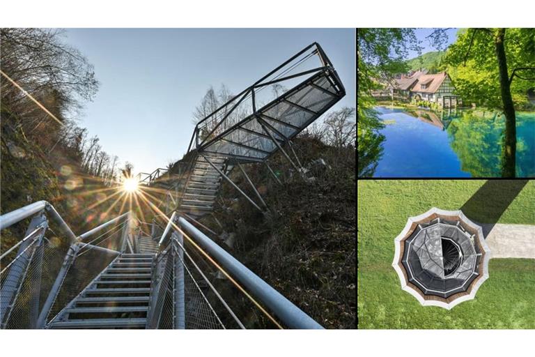 Die Marienschlucht in der Gemeinde Allensbach im Landkreis Konstanz mit ihrer besonderen Natur und Geschichte, der sagenumwobene Blautopf in Blaubeuren oder die einzigartige Konstruktion des Wangen Turms sind einige Beispiele für ungewöhnliche Orte im Land Baden-Württemberg.