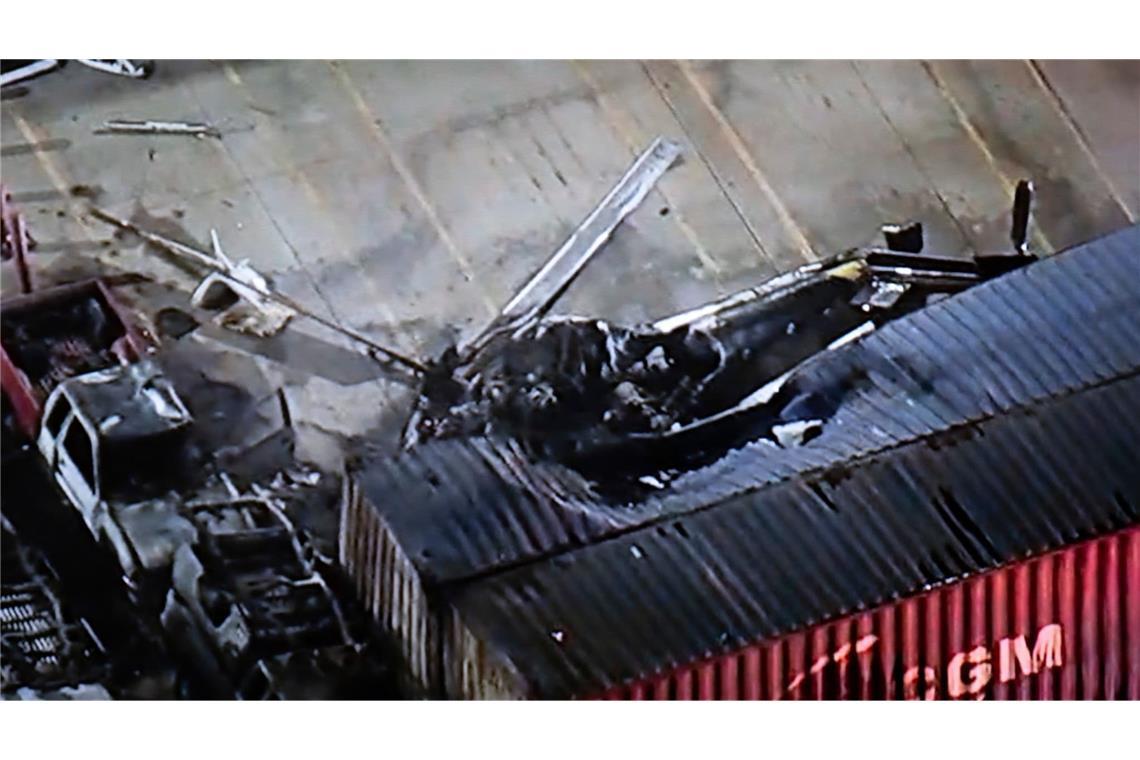Die Maschine war für den Fernsehsender NBC Los Angeles im Einsatz.